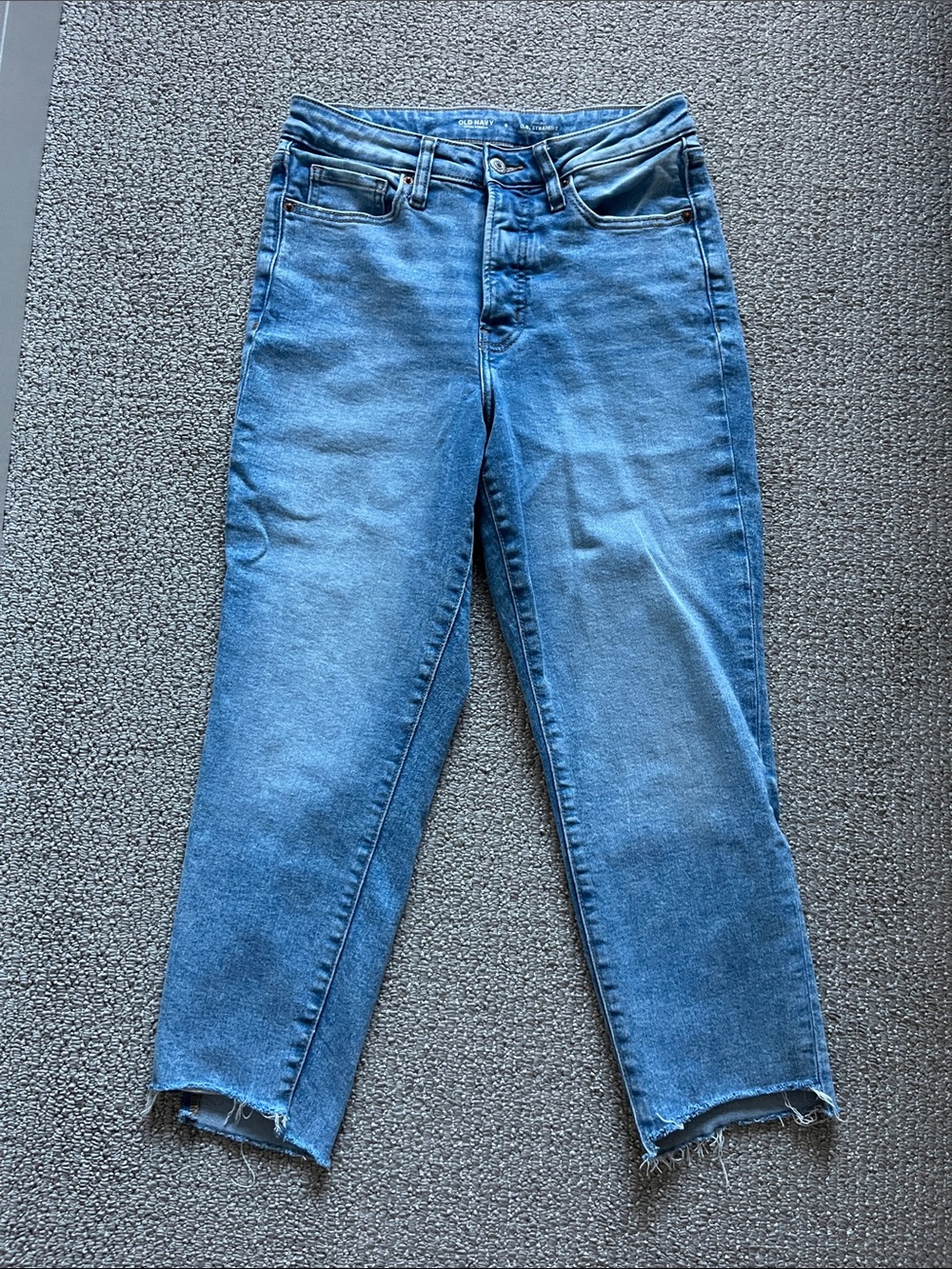 Old Navy Light Blue O.G. Straight Jeans